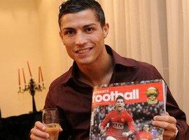 Cristiano Ronaldo Ballon d'Or !