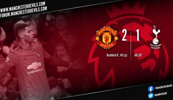 Report : Manchester United 2-1 Tottenham Hotspur