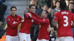 Report : Fulham 1 United 3