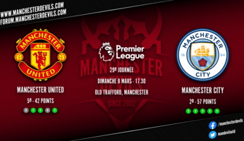 Preview : Manchester United - Manchester City