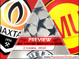 Preview : Shakhtar v United