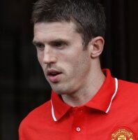 Carrick concentré sur United