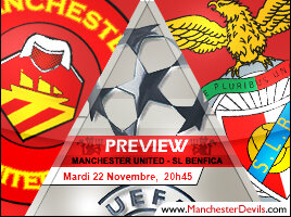 Preview : United v Benfica