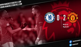 Chelsea 0-2 Manchester United : United varlope les Blues