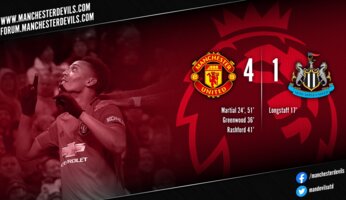 Report : Manchester United 4-1 Newcastle United