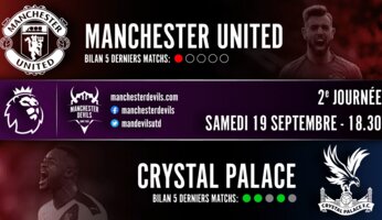 Preview : Manchester United - Crystal Palace