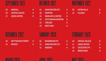 Le calendrier de la Premier League 2022-2023 publié