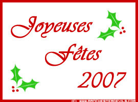 Joyeuses fêtes !