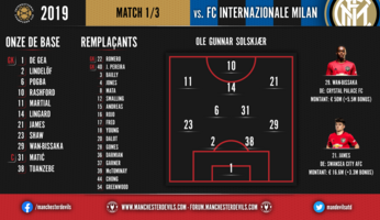 Live : Internazionale vs Manchester United