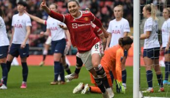 Women : Manchester United 3-0 Tottenham Hotspur