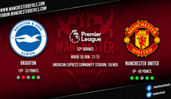 Preview : Brighton - Manchester United