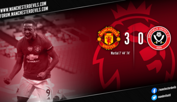 Report : Manchester United 3-0 Sheffield United