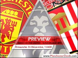 Preview : United v Sunderland 