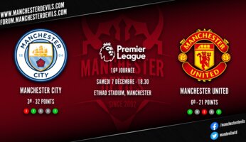 Preview : Manchester City - Manchester United