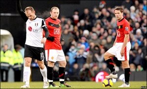 Report : Fulham 3 United 0