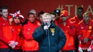 Le discours de Sir Alex avant la parade