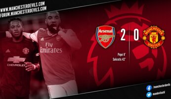 Report : Arsenal 2-0 Manchester United