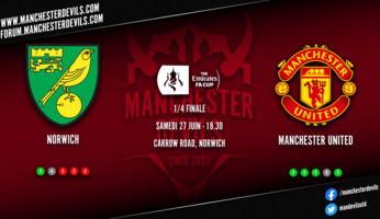 Preview : Norwich City - Manchester United