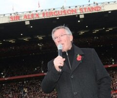 Une tribune rebaptisée pour Sir Alex