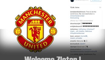 Zlatan à Manchester United !