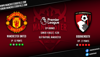 Preview : Manchester United - Bournemouth