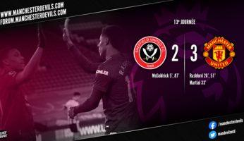 Sheffield United 2-3 Manchester United : pas encore rassurant