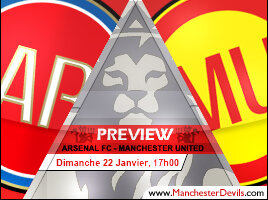 Preview : Arsenal v United 