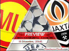 Preview : United v Shakhtar