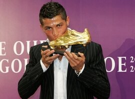 Ronaldo soulier d'or 2008