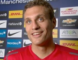 Vidic satisfait