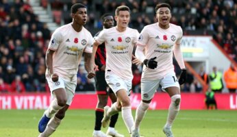 Bournemouth 1 Man Utd 2 : United à réaction