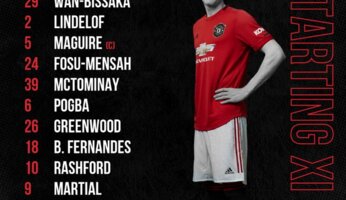 Compos  : Crystal Palace - Manchester United