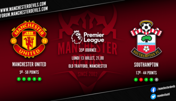 Preview : Manchester United - Southampton