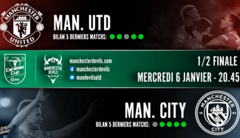 Preview : Manchester United - Manchester City