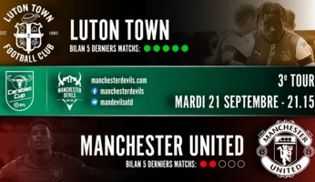 Preview : Luton Town - Manchester United