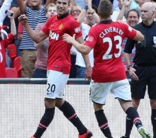 RvP et Tom à l'entraînement