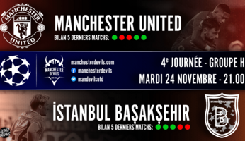 Preview : Manchester United - Istanbul Basaksehir