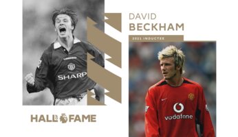 David Beckham à son tour au Hall of Fame de la Premier League