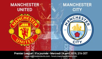 Preview : Manchester United vs Manchester City