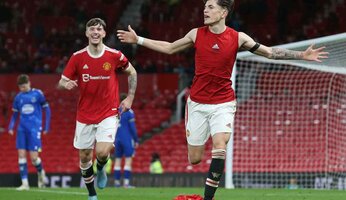 -18 ans : United en quart de finale de la Youth Cup après sa victoire sur Everton