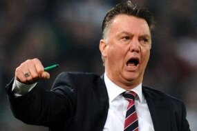 Louis Van Gaal, la pipe sur le banc