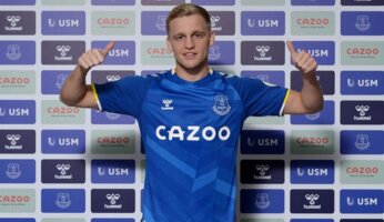 Donny van de Beek prêté à Everton