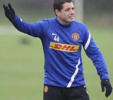 Chicharito prêt à jouer