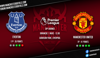 Preview : Everton - Manchester United