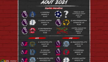 Programme d'août 2021 : un début en douceur ?