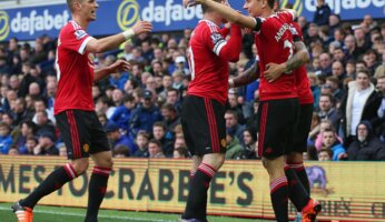 Report : Everton 0 United 3